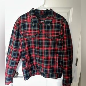 Zara Plaid Button Down Jacket - sz M
